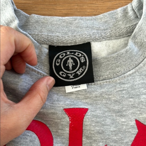Vintage Gold’s Gym Crewneck Sweatshirt - Picture 2 of 4